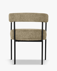 Chaise Arcade en tweed - Tweed taupe