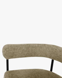 Chaise Arcade en tweed - Tweed taupe
