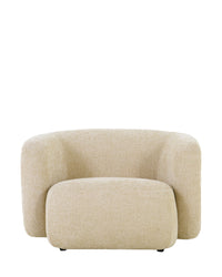 Volta Armchair - Sand Tweed