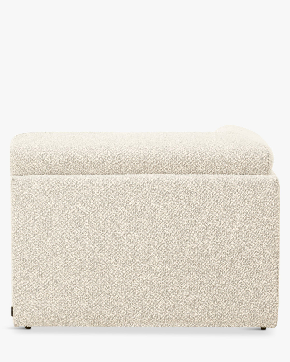 Fauteuil d'angle modulable Paul - Blanc avoine