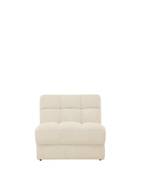 Fauteuil modulable Paul - Blanc avoine