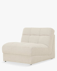 Fauteuil modulable Paul - Blanc avoine