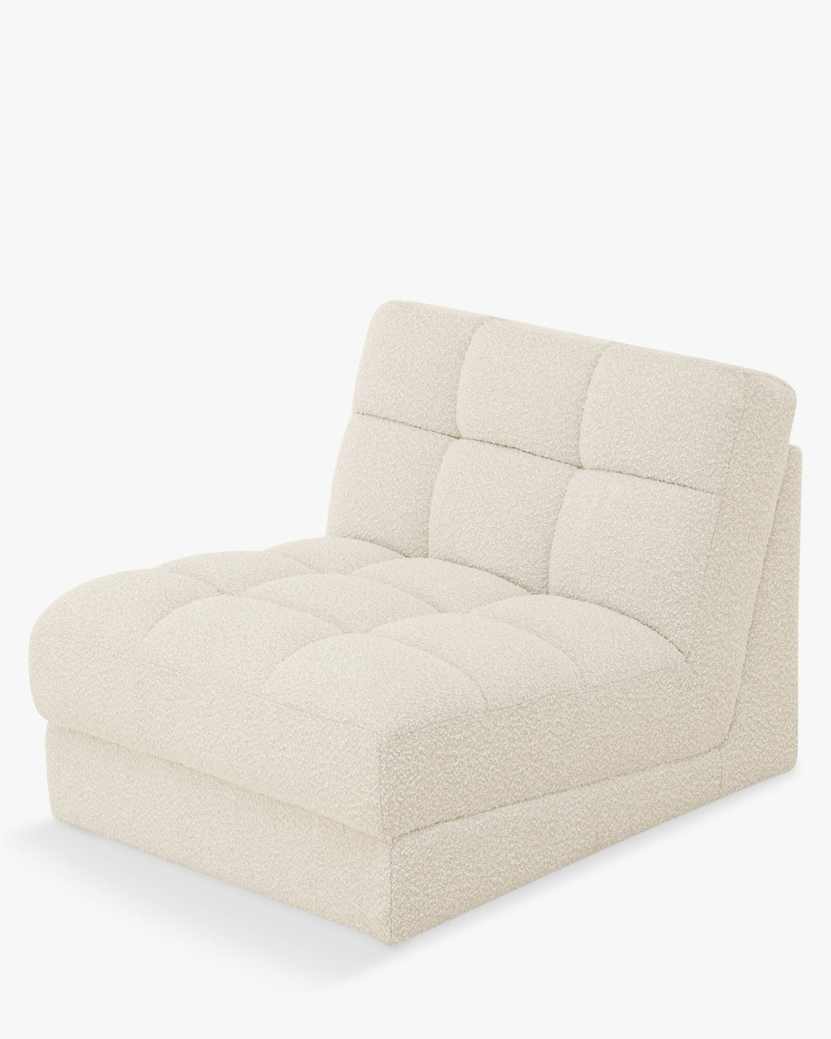 Fauteuil modulable Paul - Blanc avoine