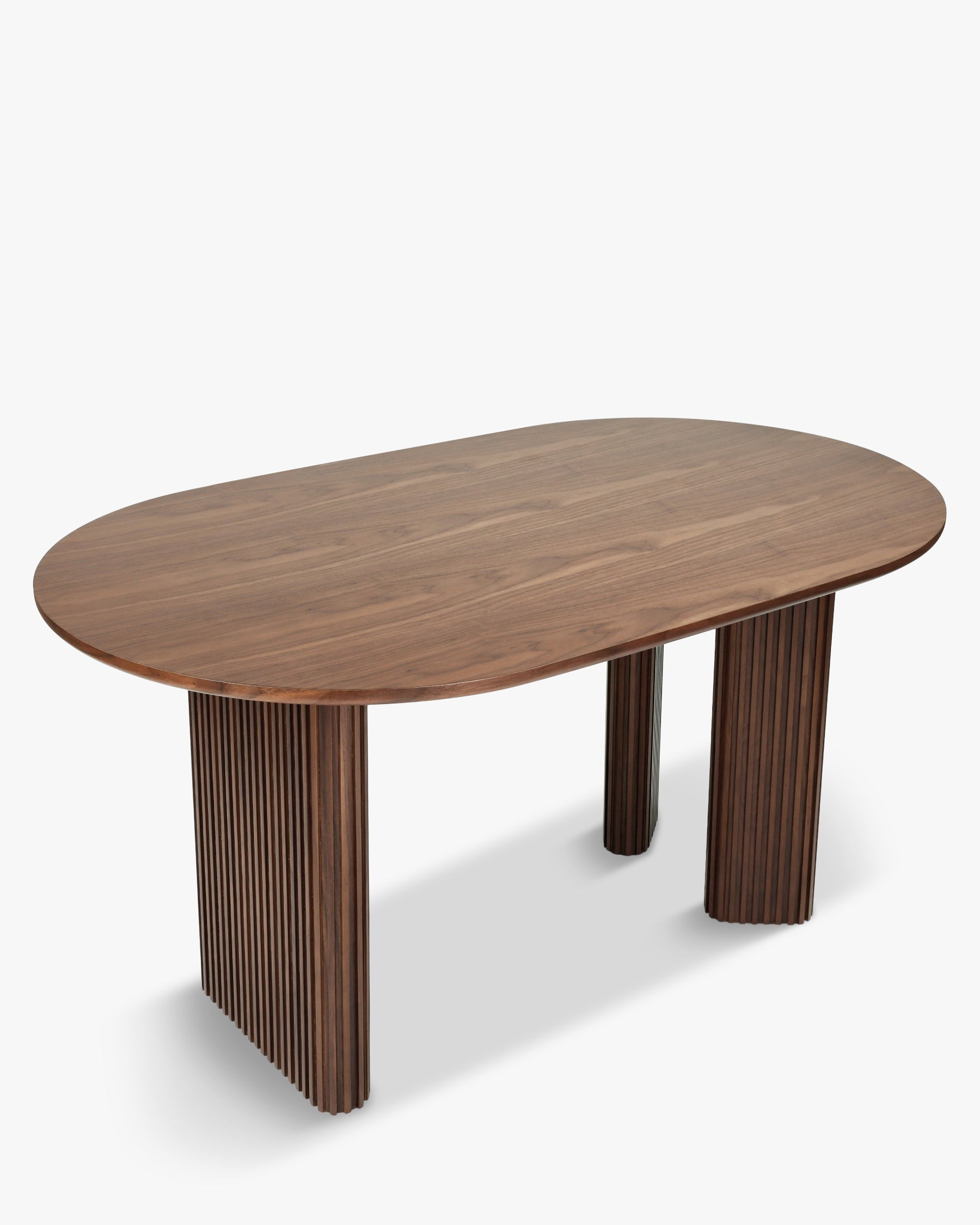 Table à manger Adriano en bois - Bois noyer