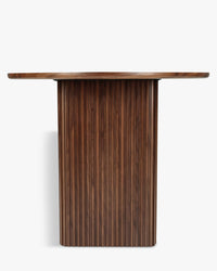 Table à manger Adriano en bois - Bois noyer