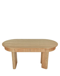 Bureau Adriano en bois - Bois blond