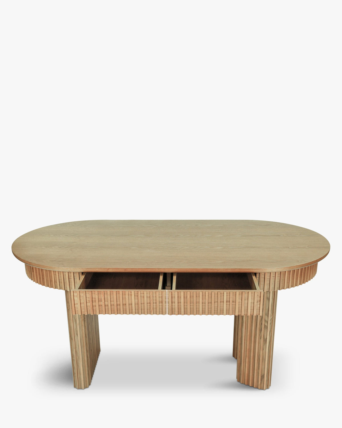 Bureau Adriano en bois - Bois blond
