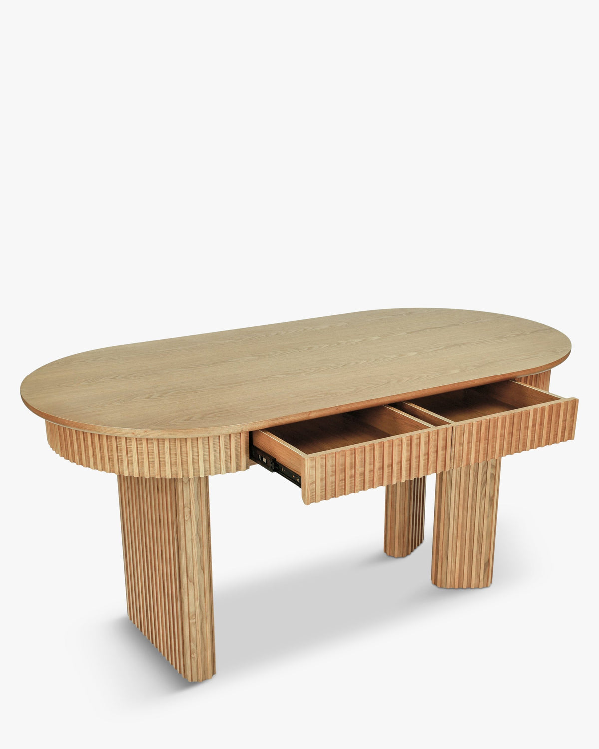 Bureau Adriano en bois - Bois blond