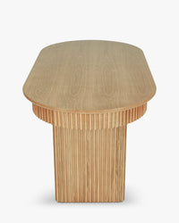 Bureau Adriano en bois - Bois blond