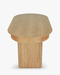 Bureau Adriano en bois - Bois blond