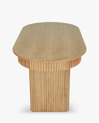 Bureau Adriano en bois - Bois blond