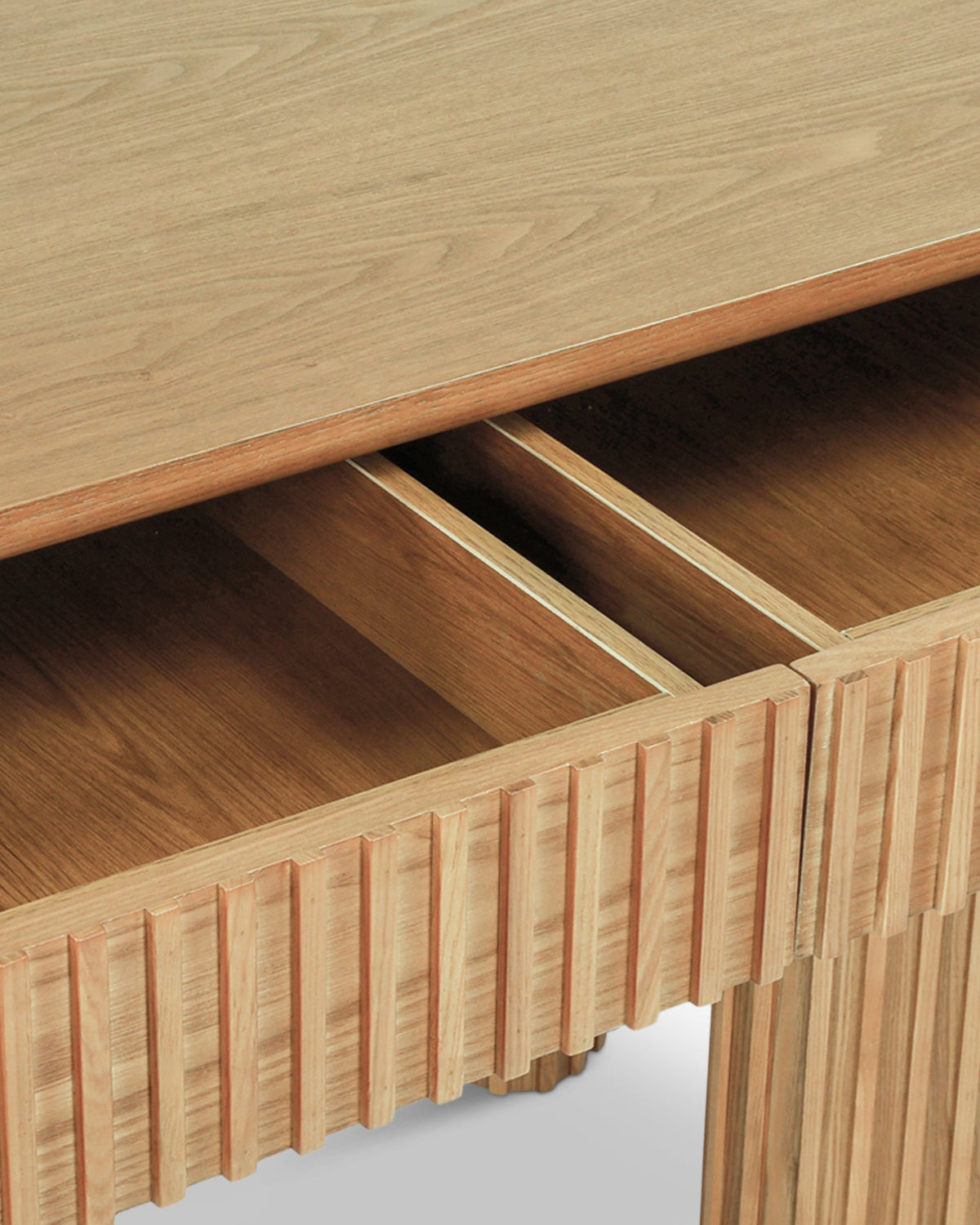 Bureau Adriano en bois - Bois blond