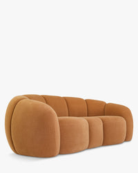 Canapé 3 places Cocoon - Camel Texturé