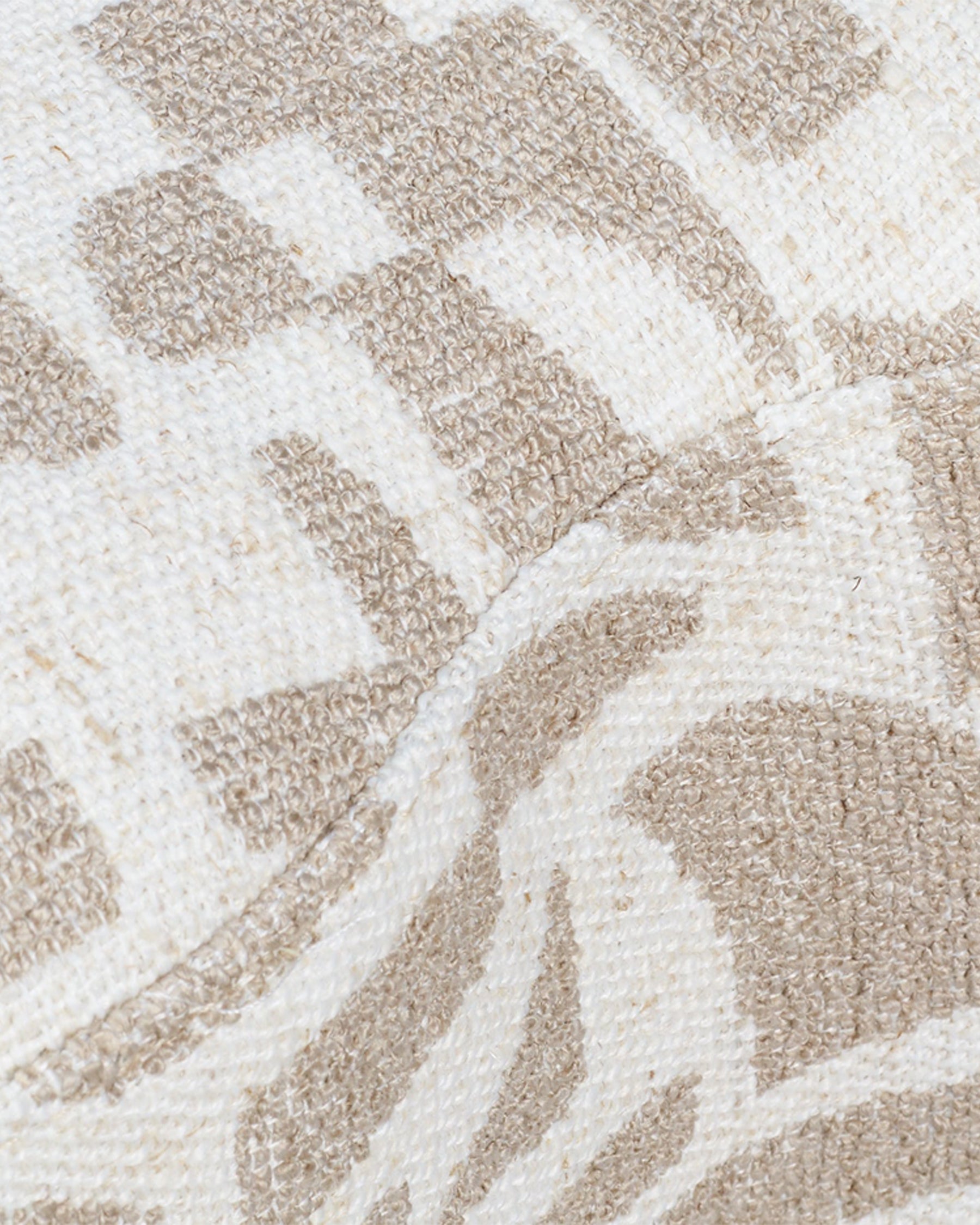 Ipsy geometric pouffe - Geometric beige