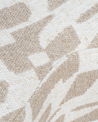 Pouf Ipsy géométrique - Beige géométrique