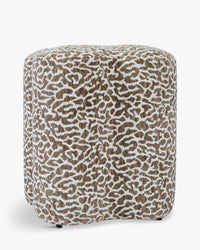 Pouf Ipsy - Léopard Marron