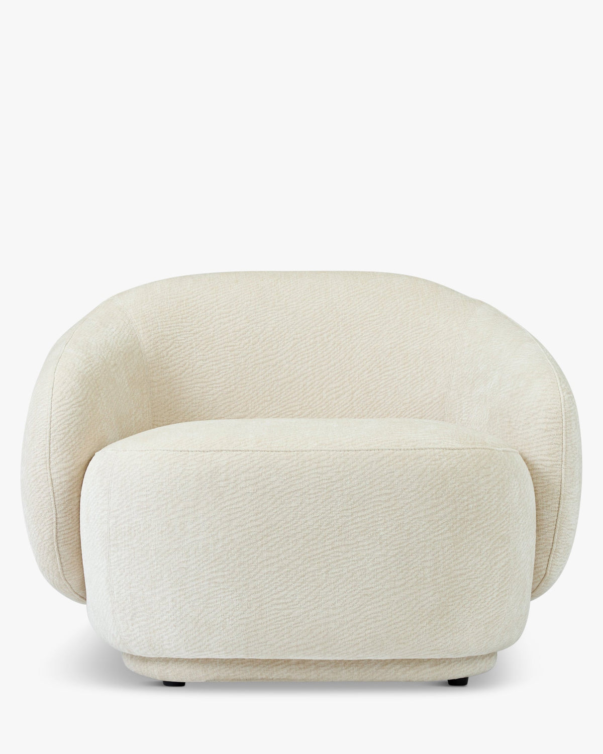 Fauteuil Telde - Blanc Crêpé