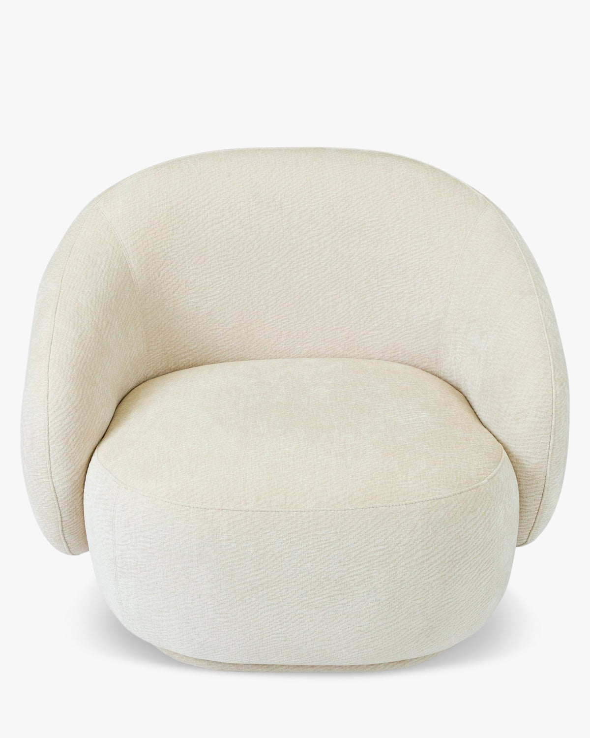 Fauteuil Telde - Blanc Crêpé