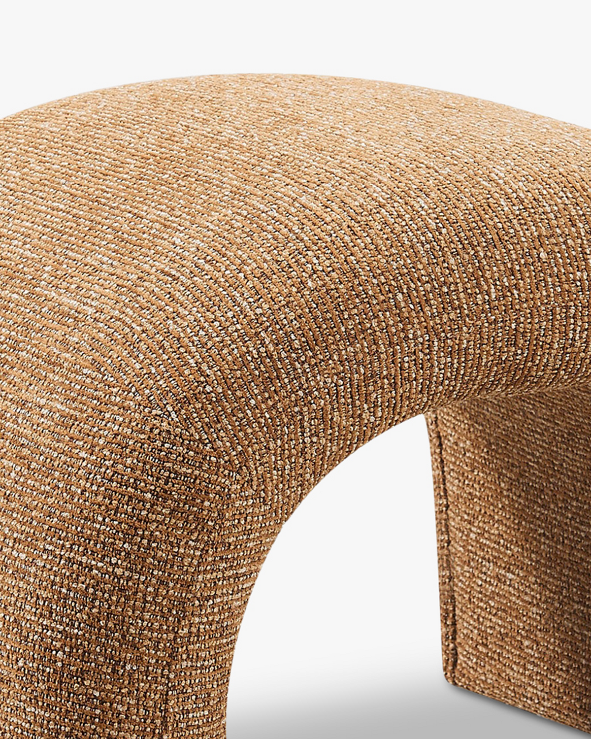 Pouf Flow - Tweed Marron
