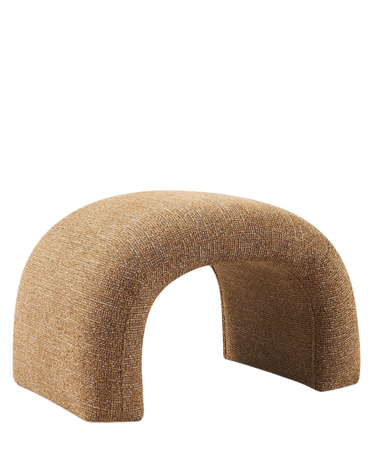 Pouf Flow - Tweed Marron