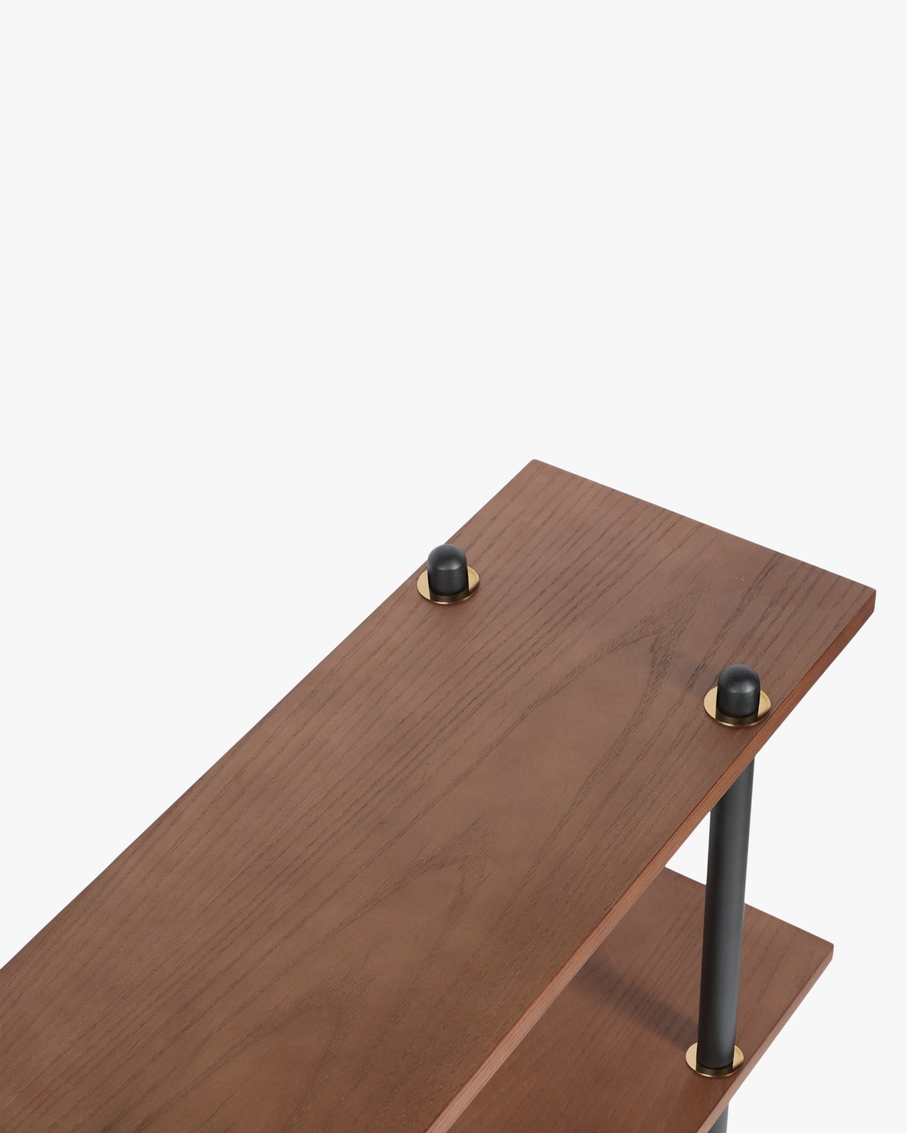 Étagère & bibliothèque Hawking en bois - Bois noyer