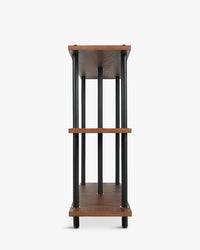 Étagère & bibliothèque Hawking en bois - Bois noyer