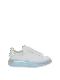 Sneakers à lacets en cuir - White Pearl