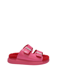 Sandales Hybrid en cuir - Pink
