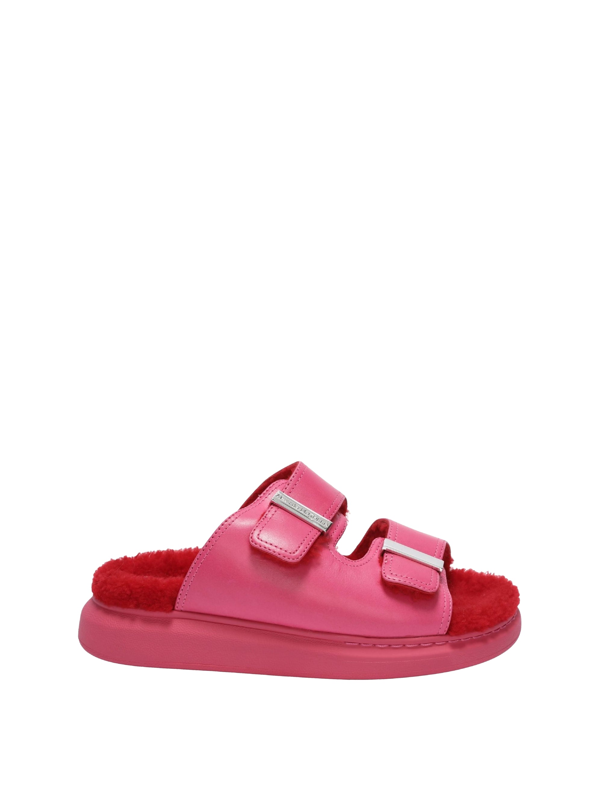 Sandales Hybrid en cuir - Pink