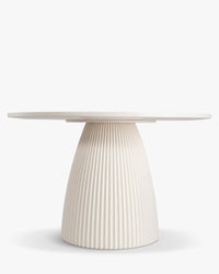 Table à manger intérieur/extérieur Athena - Blanc