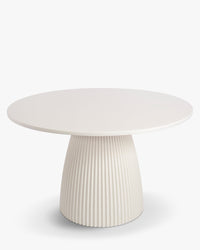 Table à manger intérieur/extérieur Athena - Blanc
