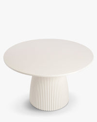 Table à manger intérieur/extérieur Athena - Blanc