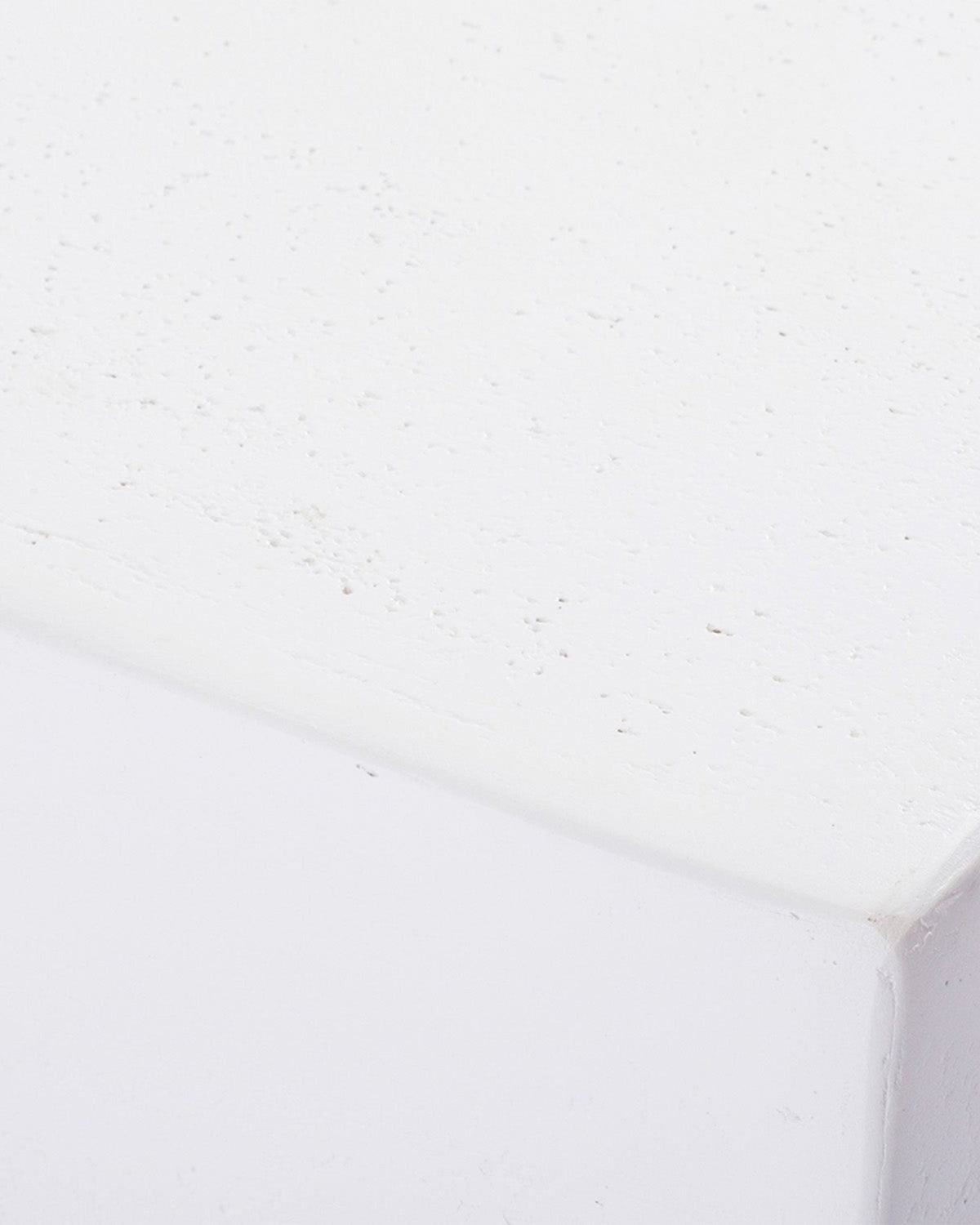 Table d'appoint Ithaque en fibre de verre - Blanc