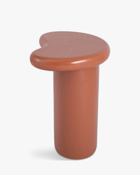 Table d'appoint modulable Manarola en fibre de verre - Rouge brique