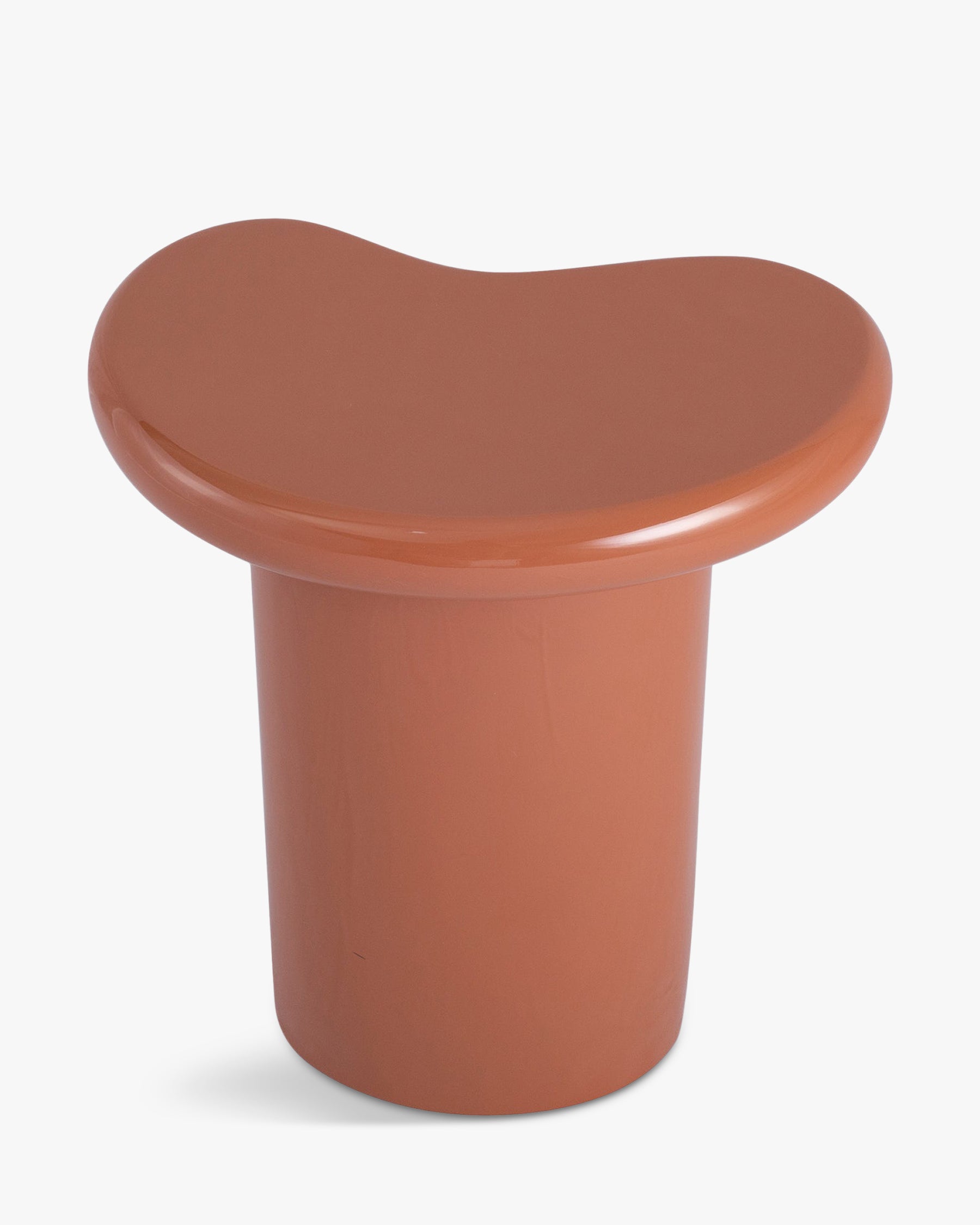 Table d'appoint modulable Manarola en fibre de verre - Rouge brique