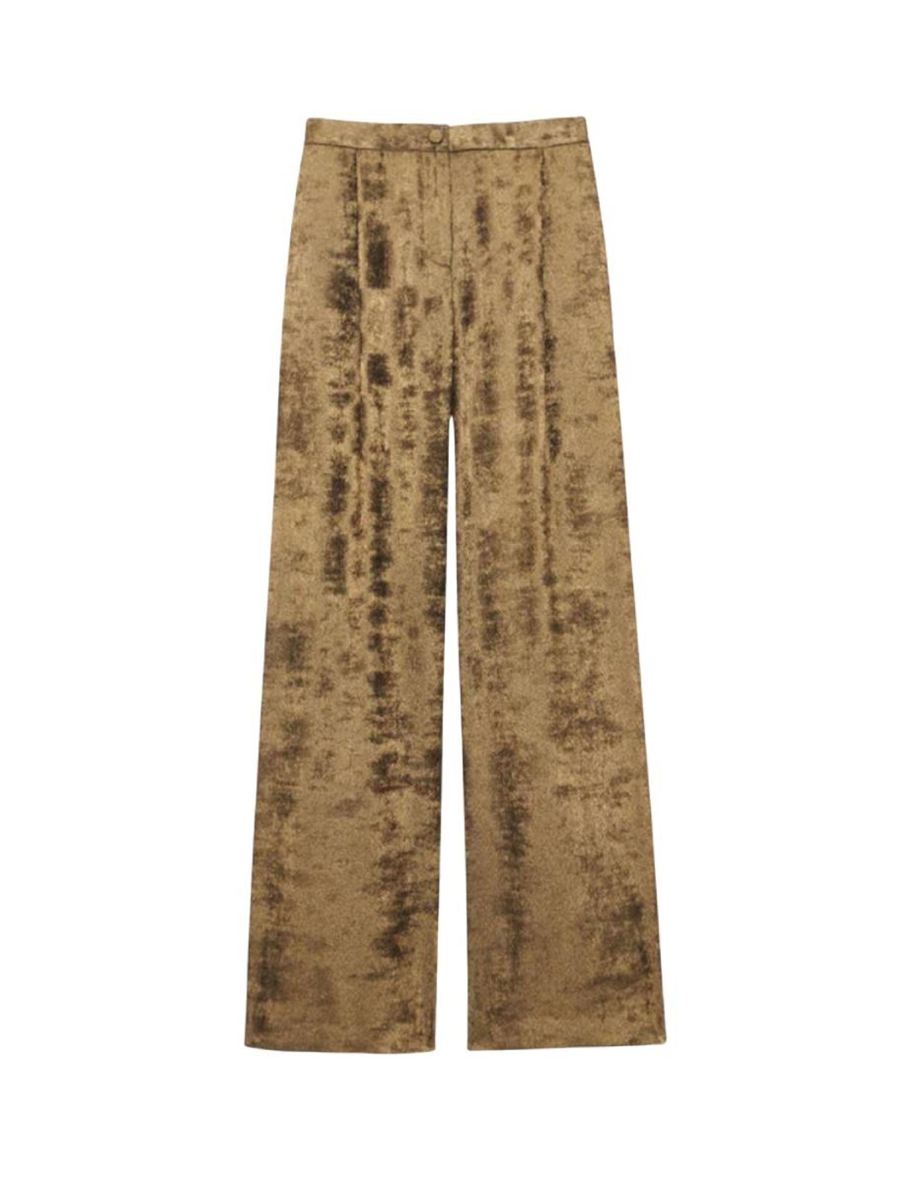 1qty RELIQUAT 75€ 33,3%  / Pantalon taille mi-haute Ernestine - Gold