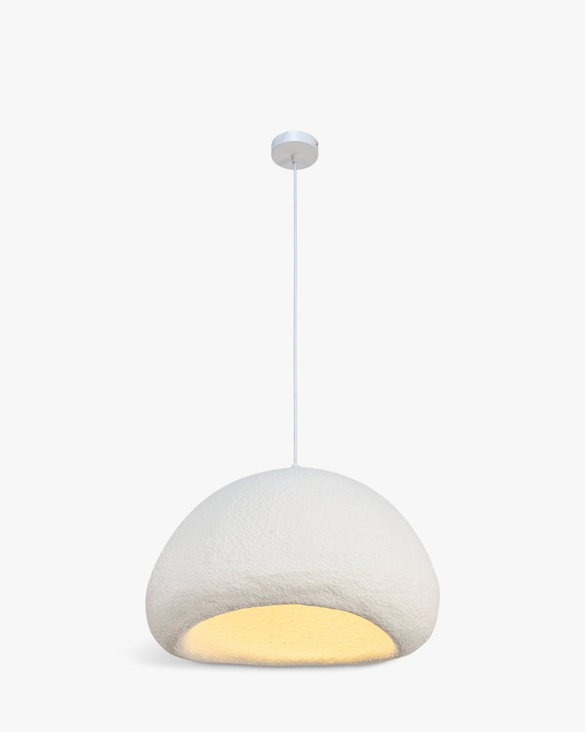 Grande Suspension organique Minorque - Blanc