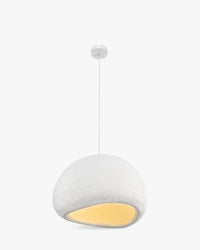 Grande Suspension organique Minorque - Blanc