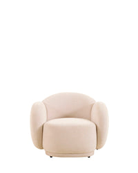 Fauteuil Cocoon - Blanc crêpé