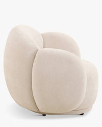 Fauteuil Cocoon - Blanc crêpé