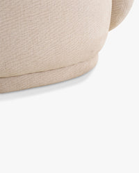 Fauteuil Cocoon - Blanc crêpé