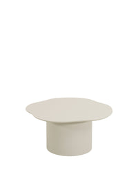 Table basse Estelle en bois - Beige argile