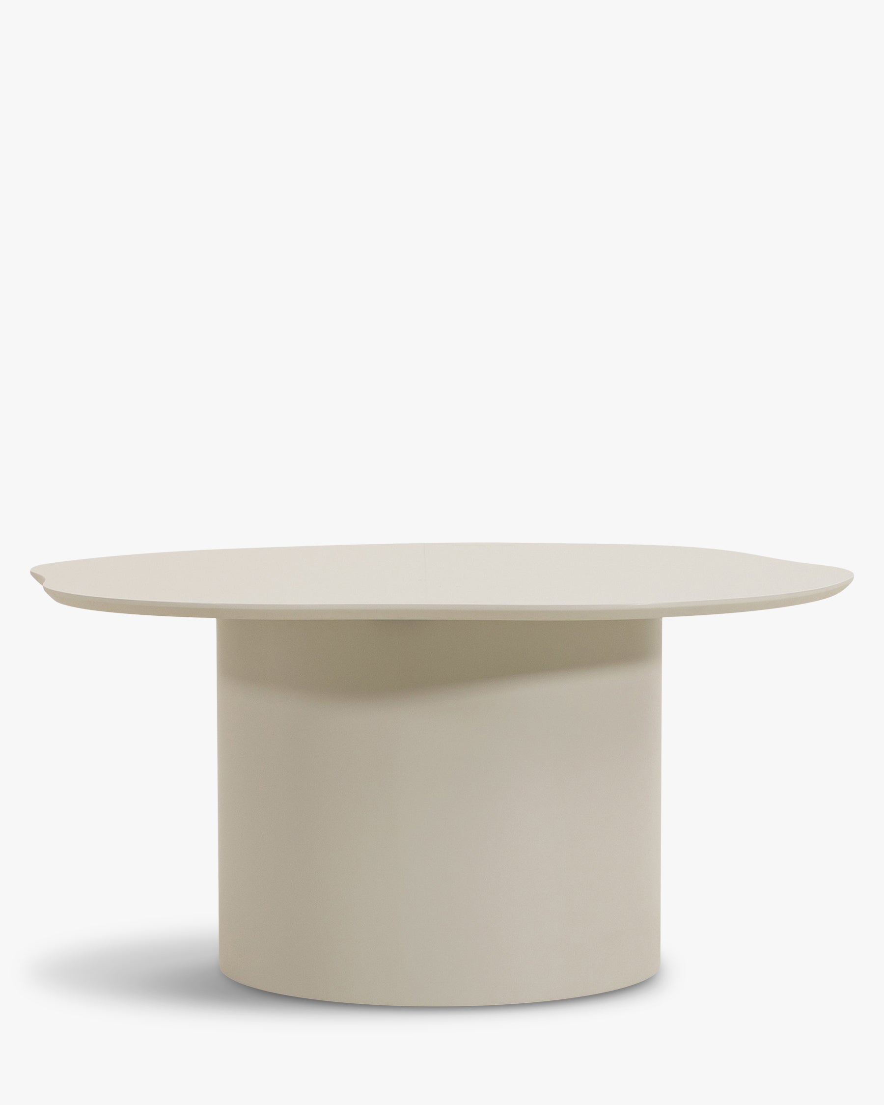 Table basse Estelle en bois - Beige argile