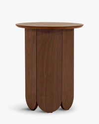 Table de chevet Fushimi effet Bois Noyer - Bois noyer
