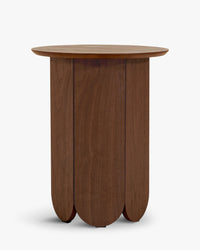 Table de chevet Fushimi effet Bois Noyer - Bois noyer