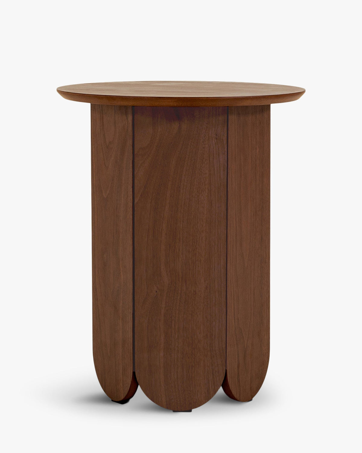 Table de chevet Fushimi effet Bois Noyer - Bois noyer