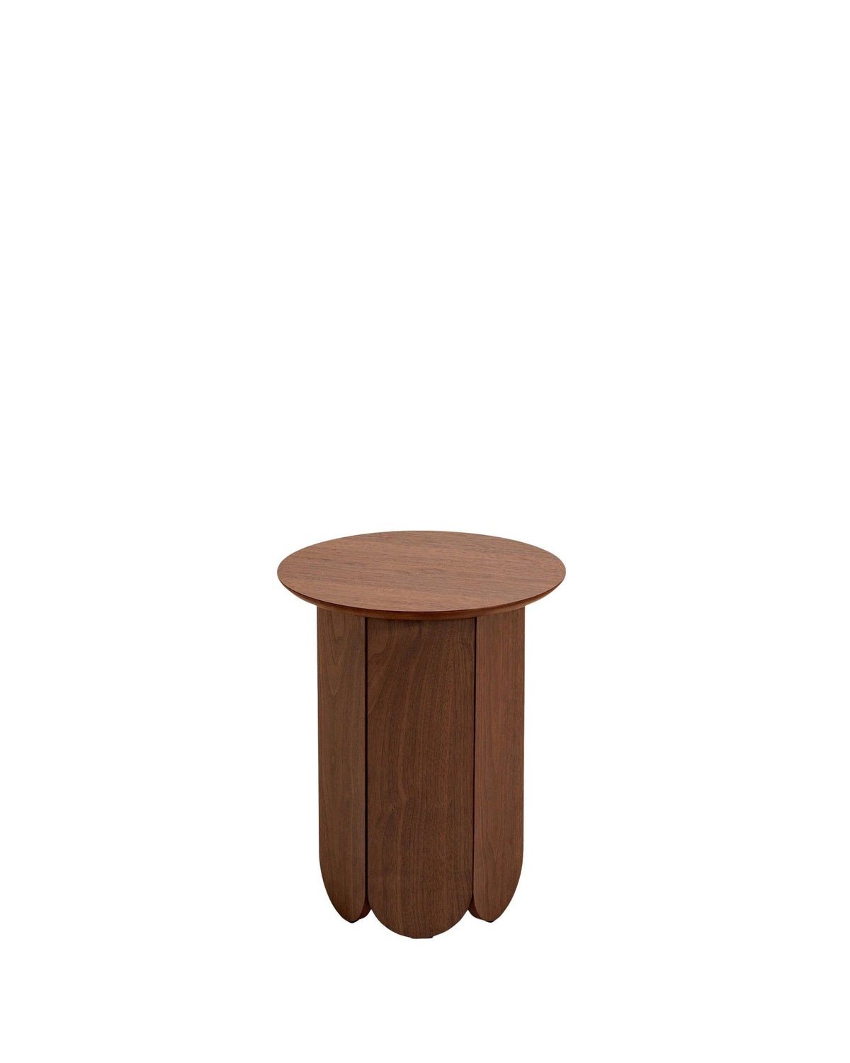 Table de chevet Fushimi effet Bois Noyer - Bois noyer