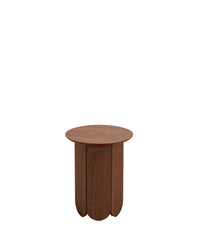 Table de chevet Fushimi effet Bois Noyer - Bois noyer