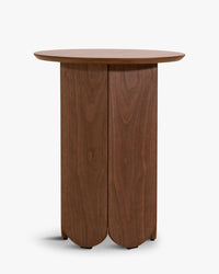 Table de chevet Fushimi effet Bois Noyer - Bois noyer