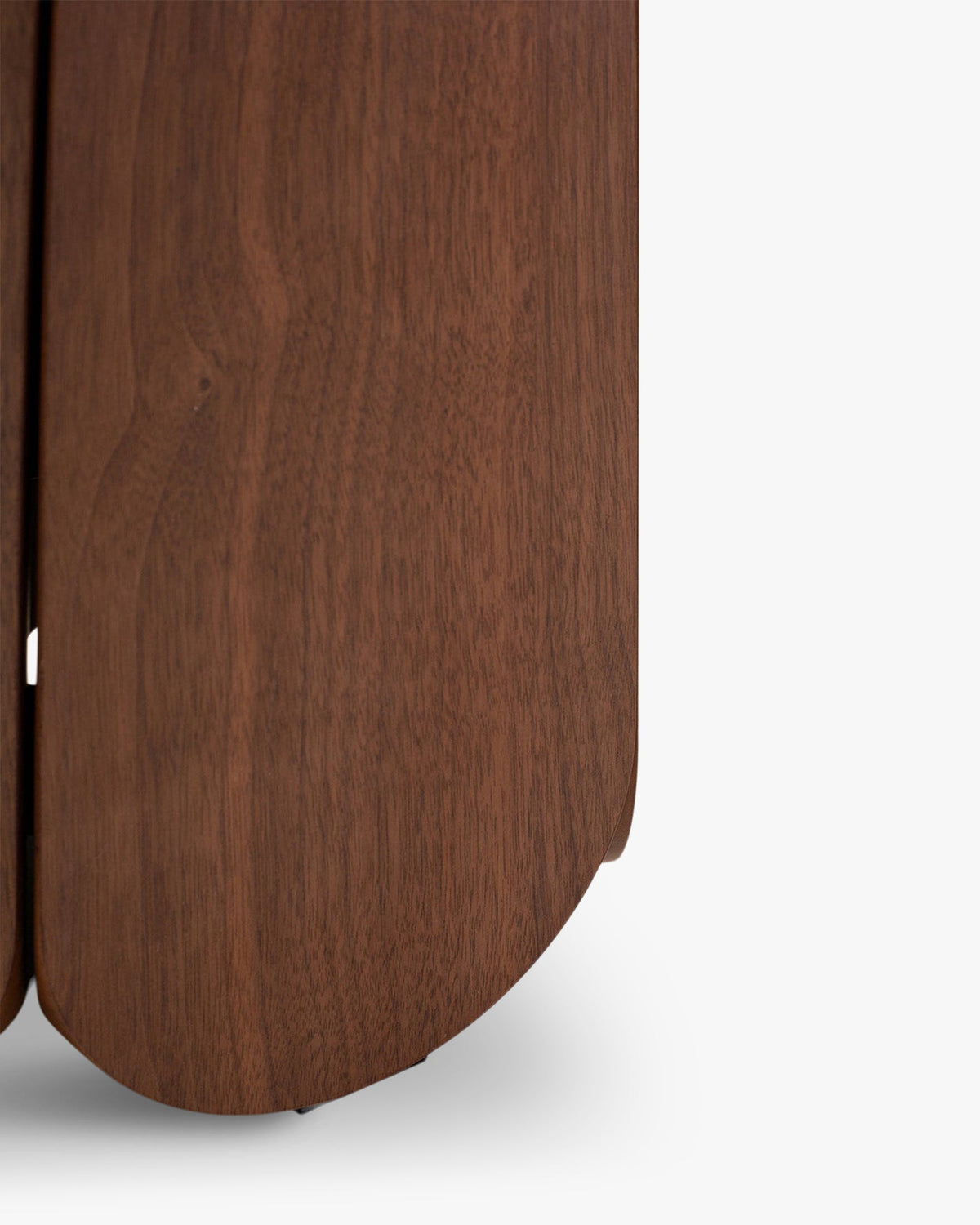 Table de chevet Fushimi effet Bois Noyer - Bois noyer